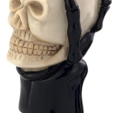 Thruifo Automatic Car Knob Shifter, Devil Skull Wand Head Style Manual Gear Stick Shift Knobs Fit Most MT Vehicles, Black