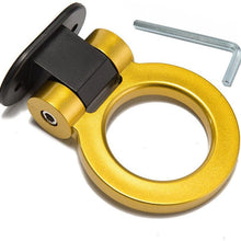 EPMAN Universal ABS Bumper Car Sticker Adorn Car Dummg Tralier Tow Hook Kit Car-Styling TK-IS07220 (Silver)