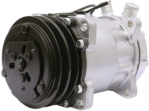 FKG AC Compressor and A/C Clutch CO 4647C 2259344000 Fit for 1986-1989 Hyundai Excel 1.5L, 1987-1989 Mercury Tracer 1.6L, 1982-1985 Mazda 626 2.0L