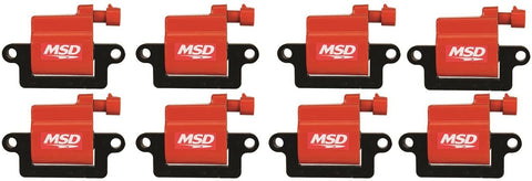 MSD 82648 Ignition Coil, (Pack of 8)