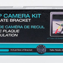 Top Dawg MS356LP Wired License Plate Backup Camera Kit with 4.3-Inch LCD