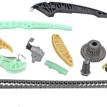 DNJ TK805 Timing Chain Kit for 2008-2015/ Audi, Volkswagen/ A3, A3 Quattro, A4, A4 Quattro, A5, A5 Quattro, A6, A6 Quattro, Beetle, CC, Eos, GTI, Jetta, Passat, Q5, Tiguan, TT-Quattro / 2.0L / DOHC