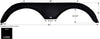 ICON Fender Skirt, Tandem, Gulf Stream, FS2685, Black