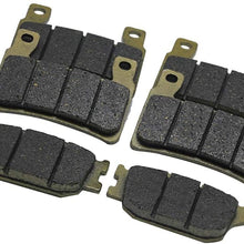 Yuanyuan 4X Brake Pads Fit for FIREBLADE CBR900 RR VTR 1000 SP-1 (SP45) CB1300 Gold/Gray