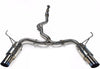 Invidia (HS15STIGTT) N1 Titanium Burnt Tip Dual Cat-Back Exhaust System for Subaru WRX/STI