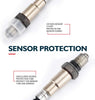 KAX 234-4668 Oxygen Sensor, Original Equipment Replacement 250-24470 Heated O2 Sensor Air Fuel Ratio Sensor 1 Sensor 2 Upstream Downstream 1Pcs