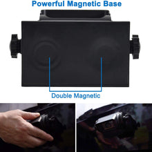 Oyviny WiFi Magnetic Wireless Backup Camera Rechargeble Trailer Hicth Rear View Camera for Hooking up Gooseneck Horse/Boat/Travel Trailer and Fifth Wheel, Support iOS and Android System, Night Vision