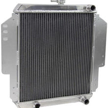 OzCoolingParts Suzuki Radiator - Designs Pro 2 Row Aluminum Radiator For 1981-1996 Suzuki Sierra 2Dr Spftop/Hardtop SJ410 SJ413 MT, Automotive Engine Radiator