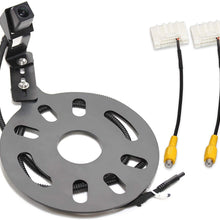 EWAY Backup Reverse Adjustable Spare Tire Mount Camera for 2007-2018 Jeep Wrangler JK Rubicon Rear View System Parking Camera