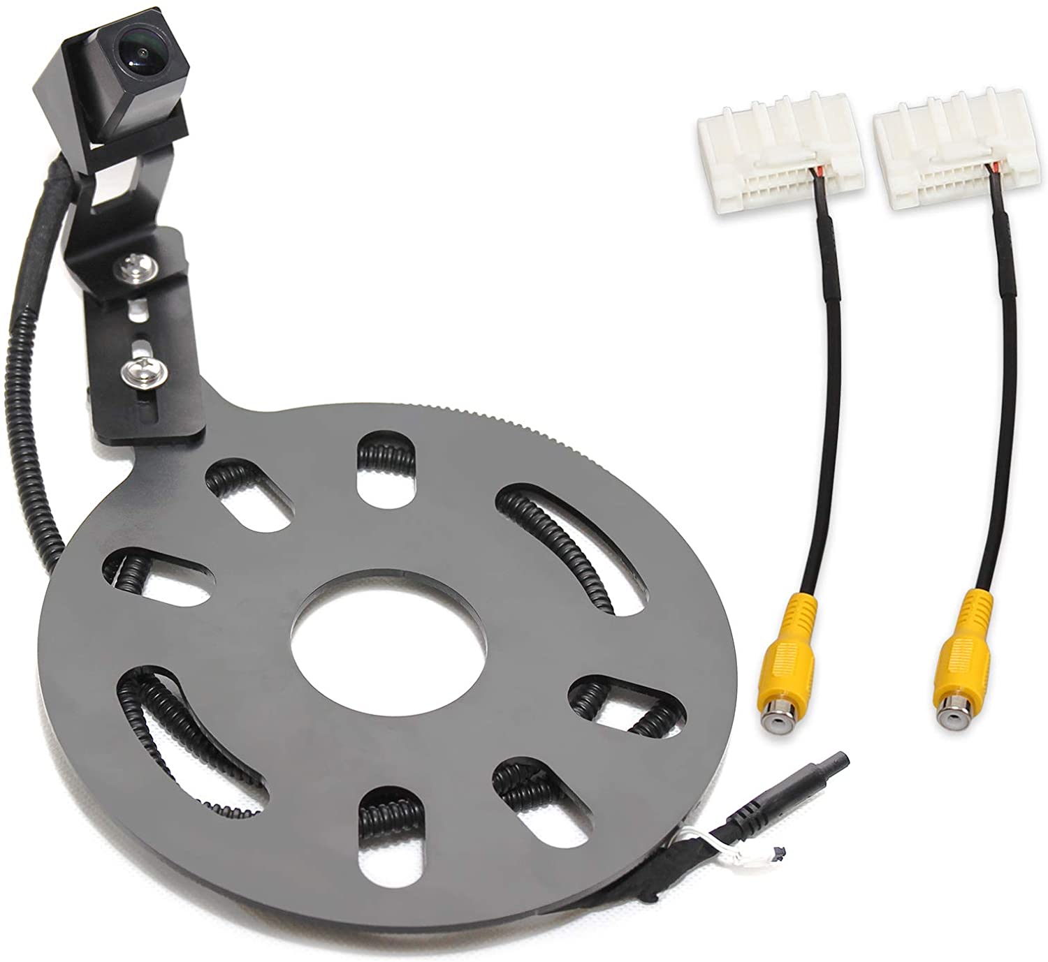 EWAY Backup Reverse Adjustable Spare Tire Mount Camera for 2007-2018 Jeep Wrangler JK Rubicon Rear View System Parking Camera