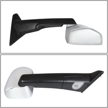 Pair of Chrome Power Heated Glass Flip Up Rear View Side Towing Mirrors Replacement for Dodge Ram 09-16