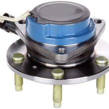 TUPARTS 512246 Wheel Hub and Bearing Assembly Rear for Chevrolet Cruze Limited Cadillac 2003-2010 Buick Terraza Chevrolet Uplander Pontiac Montana Saturn Relay 512246 W/ABS Sensor Hub Bearing kit