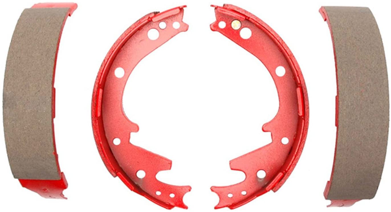 ACDelco 17498B Professional Bonded Rear Drum Brake Shoe Set