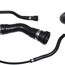 3 Pcs Upper Lower Coolant Radiator Hose For BMW E90 E91 E92 325i 330i 330xi 2006 328i 328xi 17127618510 17127531581 11706291259