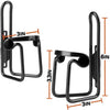 Wakauto 2pcs Bike Water Bottle Cages, Aluminum Alloy Bicycle Water Bottle Rack Holder Cages, Bike Bottle Cup Mount Bracket with 4 Screws and 1 Wrench