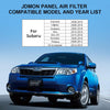 JDMON Compatible with Engine Panel Air Filter Subaru Impreza (2008-2016),Legacy (2008-2016), Outback (2005-2016), wrx,(2009-2016) Forester (2015-2016),Tribeca (2008-2014) (CA9997)