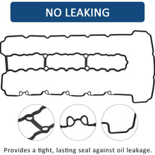 X AUTOHAUX 11127565284 Car Engine Valve Cover Replacement Gasket for BMW 535i 135i 335i Z4