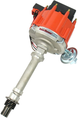 PerTronix D1001 Flame-Thrower Red Cap Distributor HEI for Chevrolet Small Block/Big Block