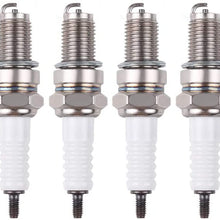 Tvent DPR8EA-9 Spark Plug Replacement for Honda XR600R 1985-2000 TRX 250 RECON 1997-2009 (Pack of 6)