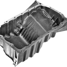 A-Premium Engine Oil Pan Sump Aluminum Compatible with Audi A4 A4 Quattra 2001 Volkswagen Passat 2000-2005 1.8L Turbo