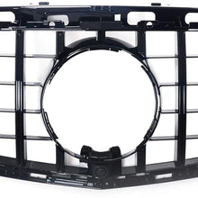 PENSUN Gloss Black Grille Grill Fit Mercedes Benz W212 E Class E200 E250 E350 E550 G/T Style