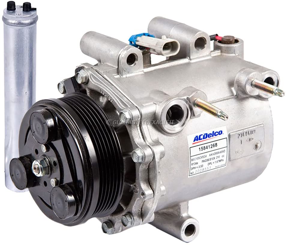 For Chevy Venture Pontiac Aztek Buick OEM AC Compressor w/A/C Drier - BuyAutoParts 60-87353R4 New