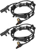 AUTEX 2PCS ABS Wheel Speed Sensor Front Left & Right ALS1918 68003281AA, 68003281AC, ALS1918 For 2007 2008 2009 2010 2011 2012 2013 2014 2015 2016 2017 Jeep Wrangler 3.6L 3.8L