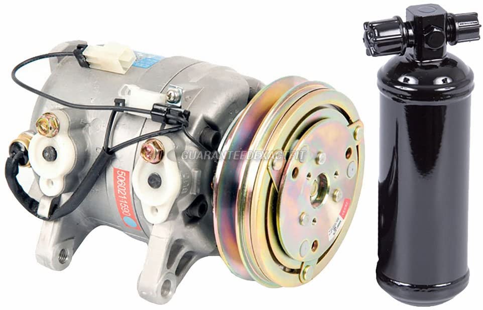 For 1997 Nissan D21 Hardbody Pickup 2.4L AC Compressor w/A/C Drier - BuyAutoParts 60-89759R2 New