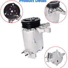 labwork AC Compressor & A/C Clutch CO 21471LC Replacement for Chevrolet Impala Malibu Monte Carlo Pontiac G6 3.5L 3.9L 2006-2011