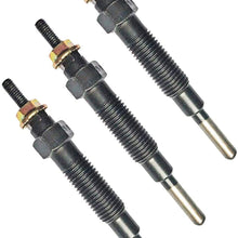 Friday Part 3PCS Glow Plug for Mahindra 2015 2216 2415 2516 2615 2816 3016 Max 24 HST Max 26 HST