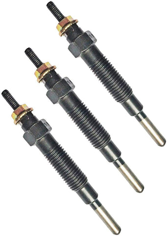 Friday Part 3PCS Glow Plug for Mahindra 2015 2216 2415 2516 2615 2816 3016 Max 24 HST Max 26 HST