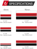 Nilight 270PCS 3:1 Heat Shrink Tubing Double-wall Adhesive Lined Shrink Wrap Tubing Assortment Kit 6 Size 2 Color KIT Black Red, 2 years Warranty