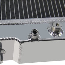 ALLOYWORKS 2 Row Aluminum Racing Radiator for 1999-2005 Ford F-250 F-350 Super Duty/Ford Excrusion 6.8L 7.3L Powerstroke Engine Turbo Diesel AT/MT