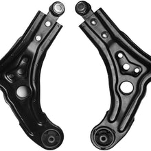 TUCAREST 2Pcs K620164 K620165 Left Right Front Lower Control Arm and Ball Joint Assembly Compatible Chevrolet Aveo Aveo5 Pontiac G3 Wave Wave5 Suzuki Swift+ Driver Passenger Side Suspension