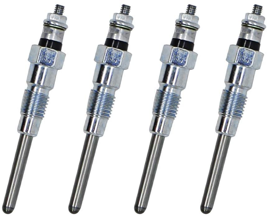 Weelparz 6655233 Glow Plugs 4PCS For Bobcat 743 751 753 763 773 7753 325 328 329 331 334 337 341 5600 645 1600 Skid Steer Loader S150 S175 S185 S160 Track Loader T90 Kubota 3 Series Engine V2203