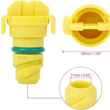 X AUTOHAUX 2pcs ABS Car Engine Oil Drain Plug Replacement for Ford F150 2015-2018 KX6Z6730B