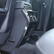 YIWANG Carbon Fiber Style Rear Row Air Conditioning Vent Outlet Frame Cover Trim For Land Rover Range Rover Evoque 2012-2019 Auto Accessories