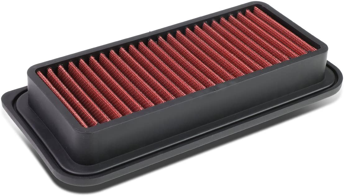 Replacement for Echo/Scion xA/xB Reusable & Washable Replacement High Flow Drop-in Air Filter (Red)