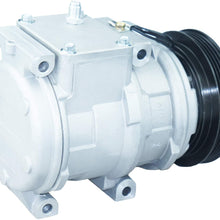 ZR AC A/C Compressor & Clutch Compatible with 99-06 ES300 99-06 RX300 00-04 Avalon 02-06 Camry 3.0L 04-06 Camry 3.3L 04-07 Highlander 3.3L 01-03 Highlander 3.0L 04-08 Solara 3.3L V6
