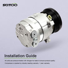 SCITOO A/C Compressor Compatible with 2004-2007 for Chevrolet Optra for Suzuki Forenza 2.0L CO 10539C