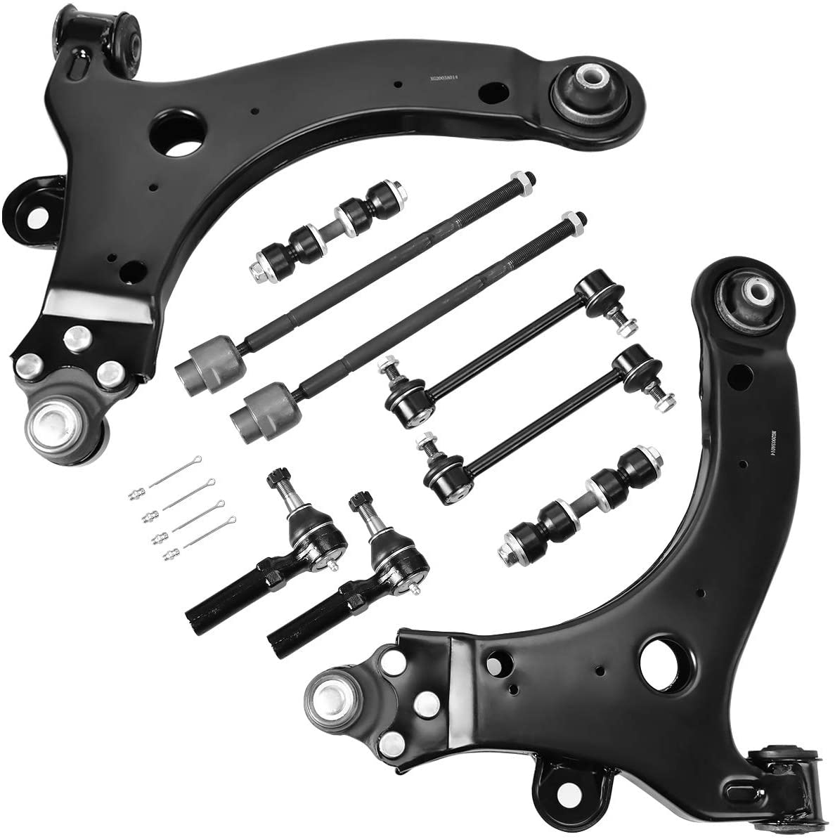 Control Arm Kit Compatible with 1997-2009 Buick Century/Regal/Allure/LaCrosse, 2000-2016 Chevy Impala/Monte Carlo, 1998-2002 Oldsmobile Intrigue, 2004-2008 Pontiac Grand Prix
