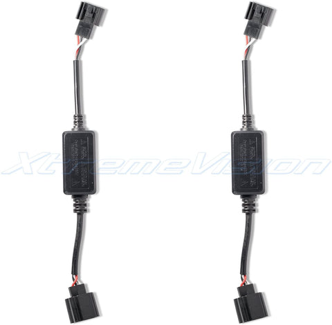 XtremeVision LED CanBus Super Decoder - Error Code Canceller Capacitor (1 Pair) - H11 / 880 / H9 / H8