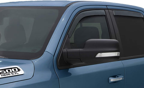 Auto Ventshade 194813 Ventvisor In-Channel Side Window Deflector, 4 pc set for 2019-2020 Ram 1500 Quad Cab