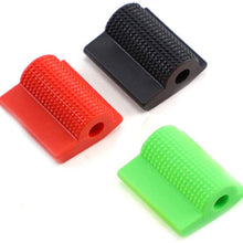 123 Life Motorcycle Shift Gear Lever Pedal Rubber Cover, Anti-Slip Change Lever Pedal Rubber Cover, Universal Kick Start Rubber for Yamaha Suzuki Kawasaki