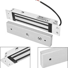 Electromagnetic Door Lock, 180kg Holding Force for Access Control Single Door DC 12V Electric Magnetic Lock