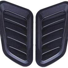 LSJVFK Universal Car Bonnet Hood Scoop Air Flow Intake Vent Cover Decorative