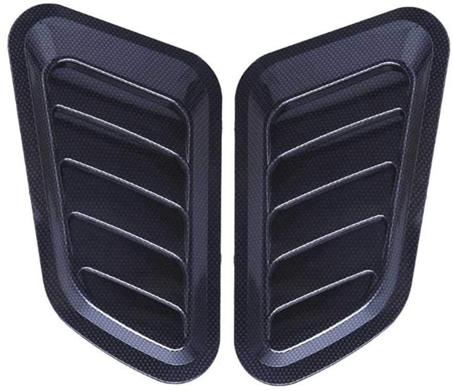 LSJVFK Universal Car Bonnet Hood Scoop Air Flow Intake Vent Cover Decorative