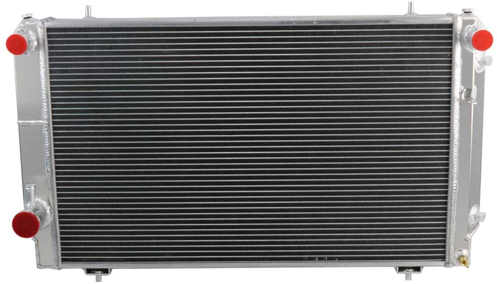 CoolingSky 56MM 3 Row Core Aluminum Radiator for 1973-1996 Jaguar XJS XJ12 V12 5.3 6.0