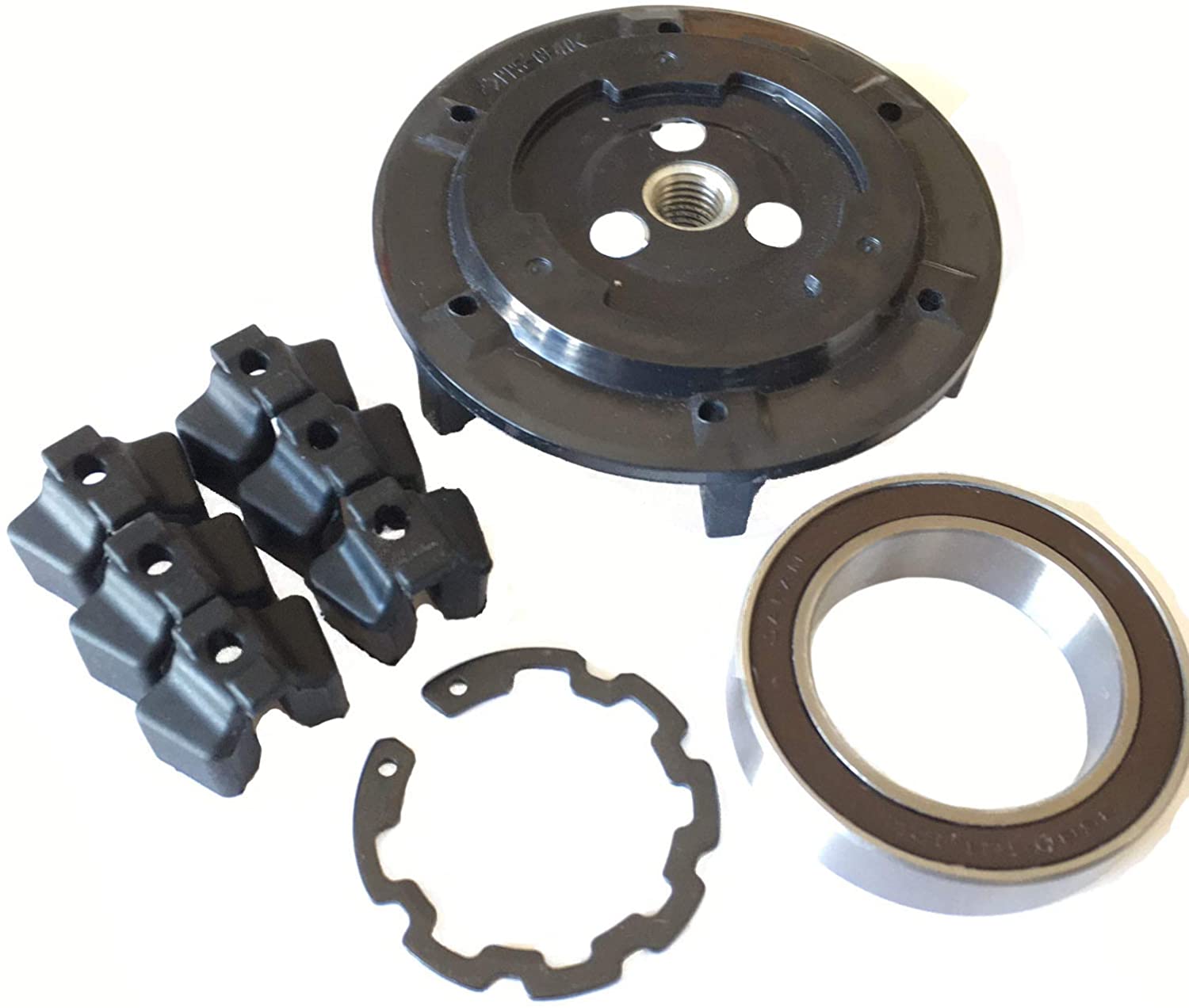 AC Compressor Clutch HUB + BEARING Snap Ring KIT for DENSO BMW 3 series E90 5 Series E60 Z4