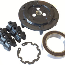 AC Compressor Clutch HUB + BEARING Snap Ring KIT for DENSO BMW 3 series E90 5 Series E60 Z4
